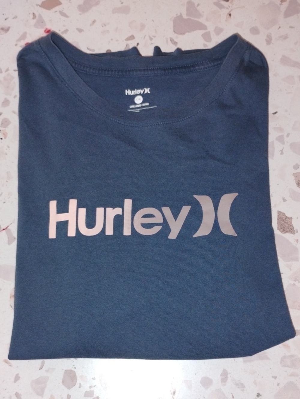 Hurley Men's Navy Logo T-Shirt